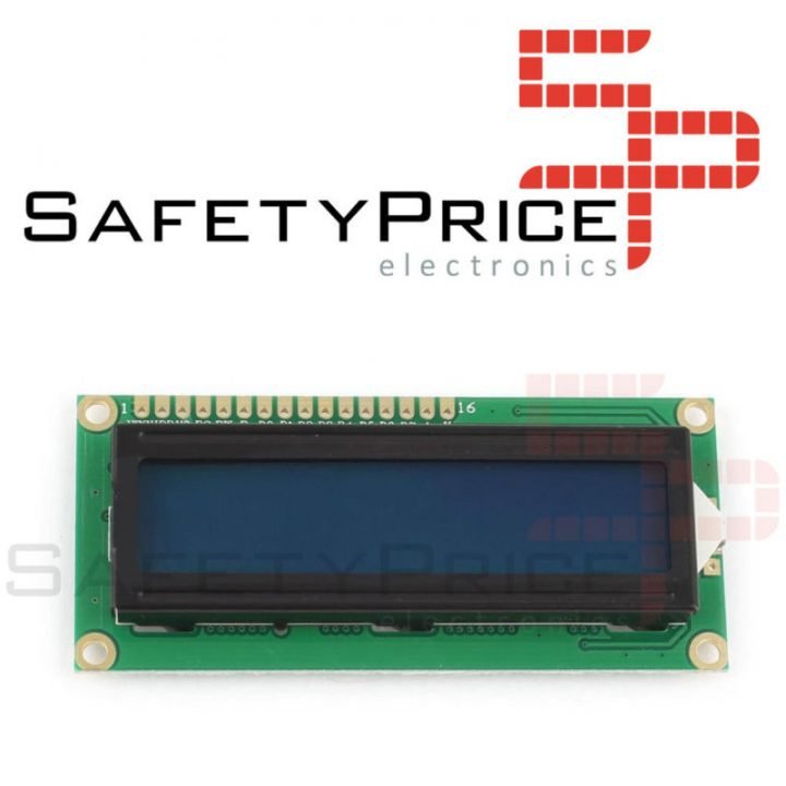 Pantalla Lcd A X Azul Para Arduino Safetyprice Electronics