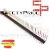10 x Tira 40 Pines Macho 2,54 mm Acodados 90º