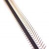 10 x Tira 40 Pines Macho 2,54 mm Acodados 90º