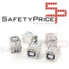 10x Conectores USB Tipo B hembra 90º PCB