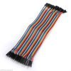 FAJA 40 LINEAS Cables 20 cm Macho Hembra jumper dupont 2,54