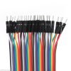 FAJA 40 LINEAS Cables 20 cm Macho Hembra jumper dupont 2,54