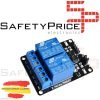 MODULO RELE 5V 10A DE 2 CANALES