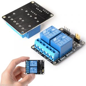 5x MODULO RELE 2 CANALES 5V 10A ARDUINO ARM PIC AVR DSP RELAY RASPBERRY PI