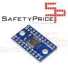 TXS0108E Convertidor de nivel lógico 8 canales TTL 3.3V 5V bidireccional