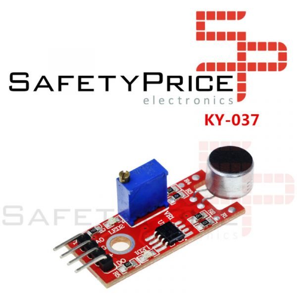 Módulo Sensor de Micrófono Sensible KY-037