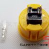 Pulsador Arcade Sanwa OBSF - 30 Original Amarillo faston Bartop Raspberry