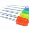 PACK 50 LEDS 5MM COMPUESTO POR 10 LEDS DE CADA COLOR