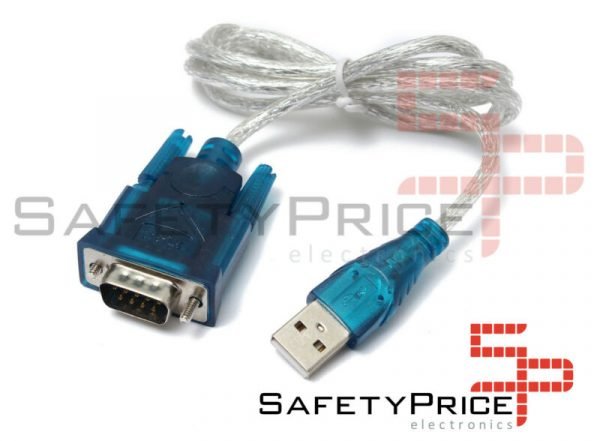 Cable Adaptador USB 2.0 a Puerto Serie RS232