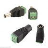 pACK Adaptador DC Jack Hembra y Macho 5.5 x 2.1 alimentacion aereo