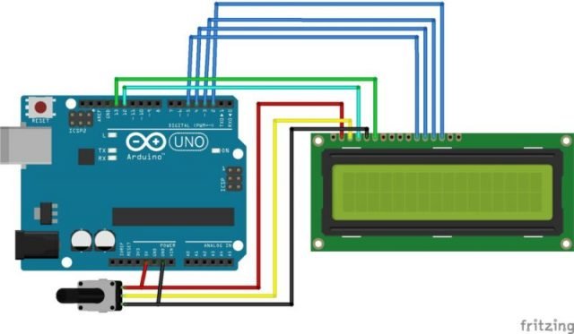 Pantalla Lcd 1602a 16x2 Azul Para Arduino Safetyprice Electronics 5299