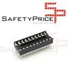 10x Zocalo Socket DIP DIL 20 pines