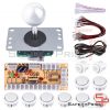 Kit Joystick Arcade 10 Pulsadores Usb zero Delay Encoder Bartop Raspberry Mame
