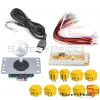 Kit Joystick Arcade 10 Pulsadores Usb zero Delay Encoder Bartop Raspberry Mame - Imagen 5