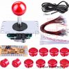 Kit Joystick Arcade 10 Pulsadores Usb zero Delay Encoder Bartop Raspberry Mame - Imagen 6