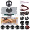 Kit Joystick Arcade 10 Pulsadores Usb zero Delay Encoder Bartop Raspberry Mame - Imagen 7