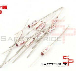 X5 THERMAL FUSE FUSIBLE TERMICO TF 185C 250V 10A 185ºC SP