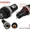 2x Porta fusible 20x5 rosca SP