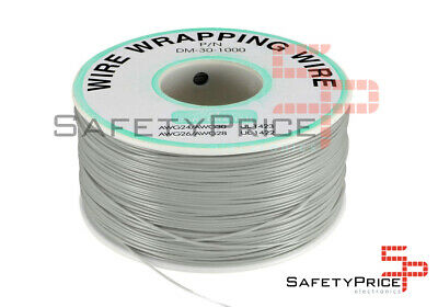 Bobina AWG30 GRIS 200m Cable Hilo WRAPPING SP