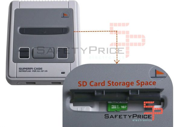 Caja Carcasa Case Box Super Nintendo SUPERPi SNESPI RASPBERRY SP
