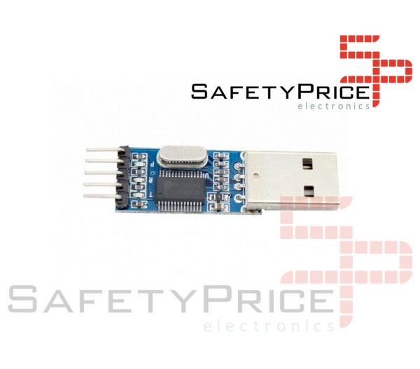 CONVERSOR USB A SERIE RS232 UART TTL 5V + CABLES DUPONT - PL2303HX