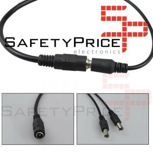 Cable splitter duplicador 2 salidas CCTV camara seguridad 12V - 2.1mm x 5.5mm
