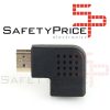 Adaptador HDMI Macho a HDMI Hembra Ángulo 90º Conector 1.4 derecha
