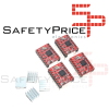 KIT CNC SHIELD Board v3 + 4x A4988 Stepstick Arduino Stepper Motor 3D Impresora
