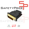 ADAPTADOR CONVERSOR HDMI HEMBRA A DVI (24 + 1) MACHO