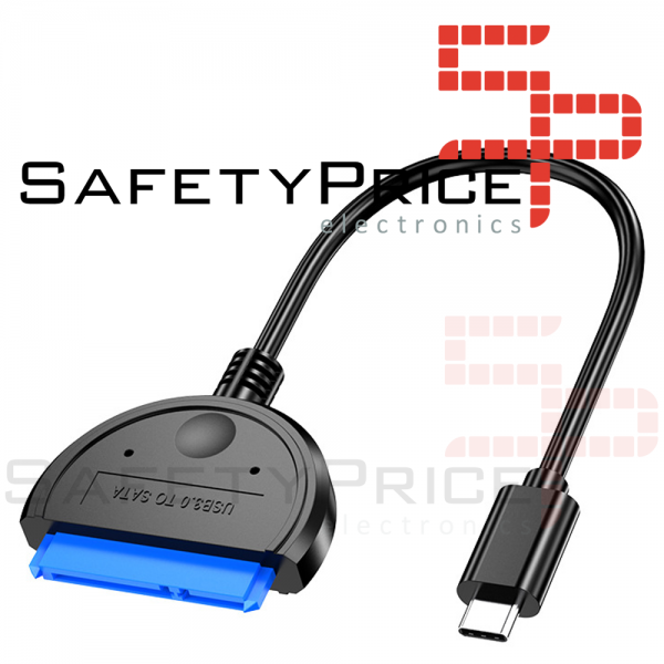 Cable adaptador USB-C (Tipo-C) a SATA III 2,5"
