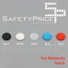 2x GRIPS JOYSTICK NINTENDO SWITCH / SWITCH LITE GOMA PROTECTOR ROJO