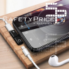 Adaptador 2 en 1 Iphone Ligthning a jack auriculares 3.5mm + carga NEGRO