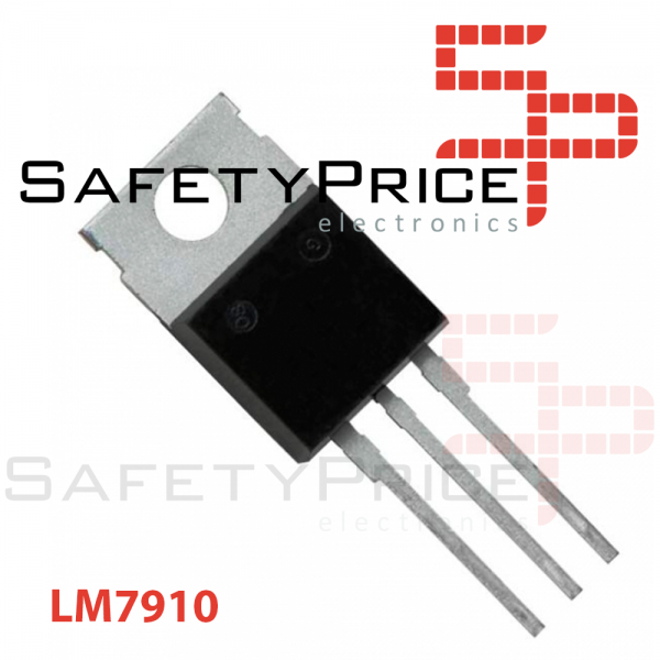 5x Regulador tension negativa L7910CV LM7910 7910 10V TO-220