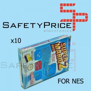 10x Funda protectora juegos con caja Nintendo NES REF2033