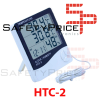 RELOJ + TERMOMETRO + HIGRÓMETROINTERIOR/EXTERIOR  HTC-2