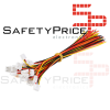 2x Pareja Cable conector XH 2.54mm macho y hembra 2 pin carga de batería JST 20CM 1007-26 AWG REF2067