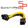 Cable extension alimentacion GPU PCI express 6 pin Hembra a 8 pines Macho REF2120