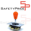 Bate Joystick Ovalado Arcade americano LB-35-N Rojo Transparente REF2148