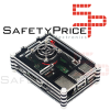 Carcasa Raspberry Pi 3B + / 3B Acrilica 9 capas Negro + Ventilador + Rejilla REF2098