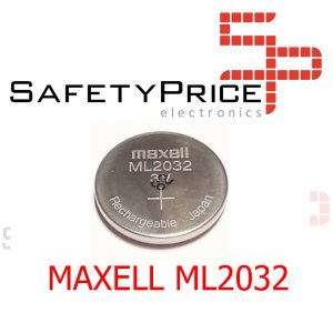 Maxell Ml2032/ML 2032 pila Recargable