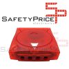 Carcasa translúcida ROJA para Sega Dreamcast
