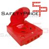 Carcasa translúcida ROJA para Sega Dreamcast