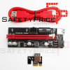 6x Cable Riser VER009 mineria mini PCIe 1x a PCIe 16x extensor PCI Express USB 3.0 60cm