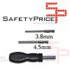 Pack destornillador y puntas gamebit 3.8mm y 4.5mm