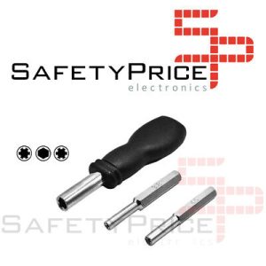 Pack destornillador y puntas gamebit 3.8mm y 4.5mm