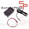 Monitor Temperatura -50 110 5v 12v Digital LED color VERDE panel NTC Termometro