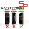 Cable USB Cargador Dock para Reloj inteligente Xiaomi Mi Band 4 Smartwatch Negro