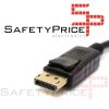 Adaptador Convertidor DP (DisplayPort) Macho a HDMI Hembra compatible 4K