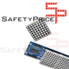 Modulo 4 en 1 MAX7219 Matriz LED 8x8 AZUL matrix 256 led Dot Matrix