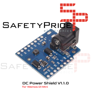 Módulo Shield Fuente de alimentación Wemos Dc Power Shield para Wemos D1 Mini
